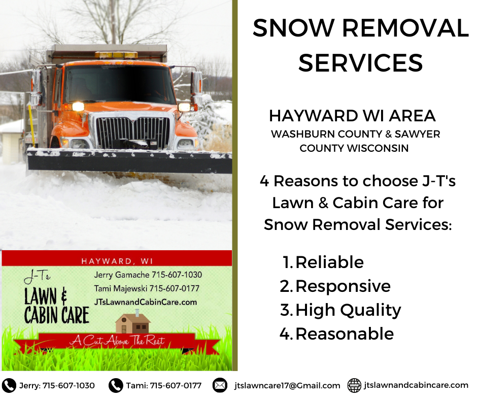 Snow Removal Services Hayward WI